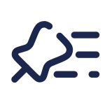 Pin List SVG Icon
